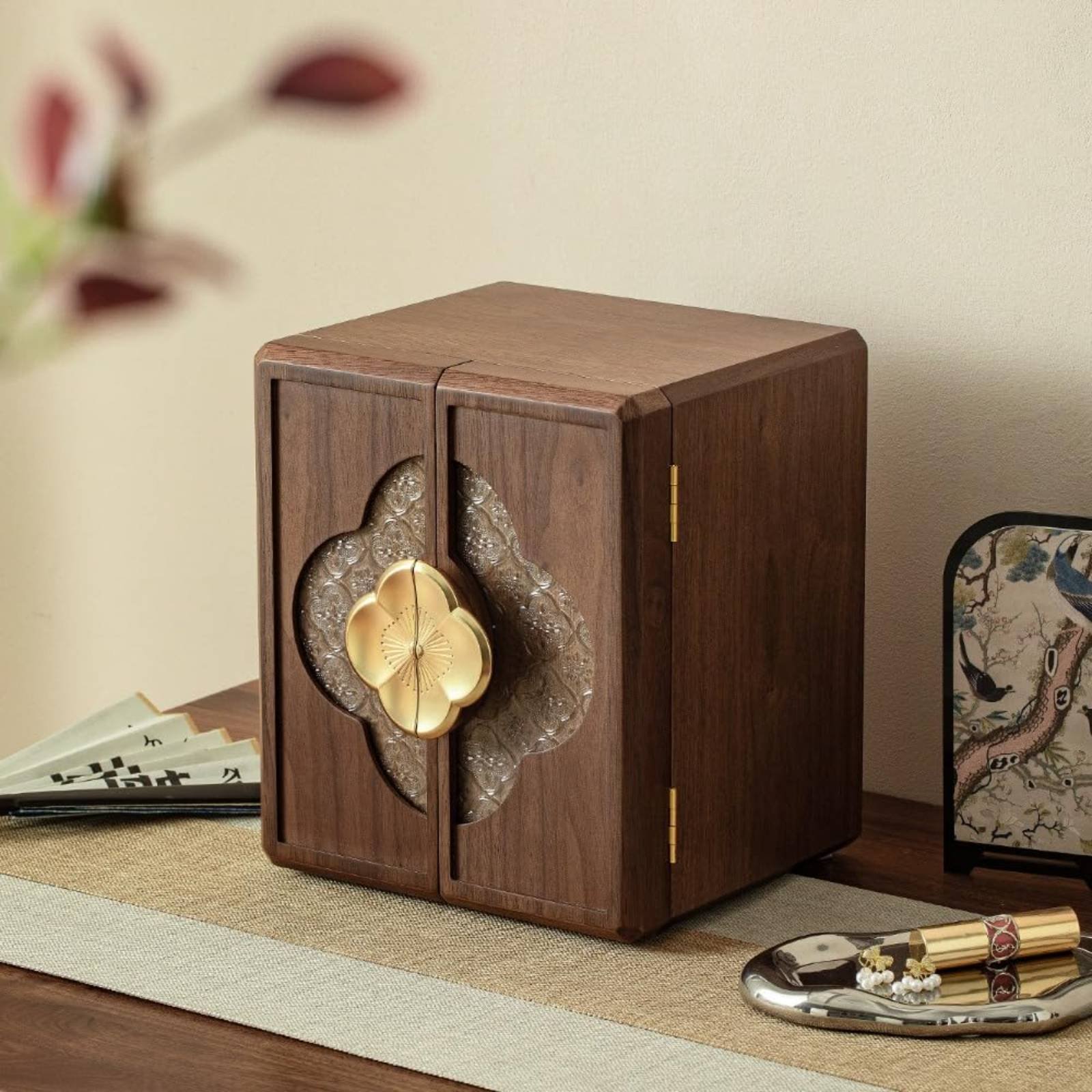 Jewelry & Watches Bench - Wooden Jewelry Box New Chinese Design