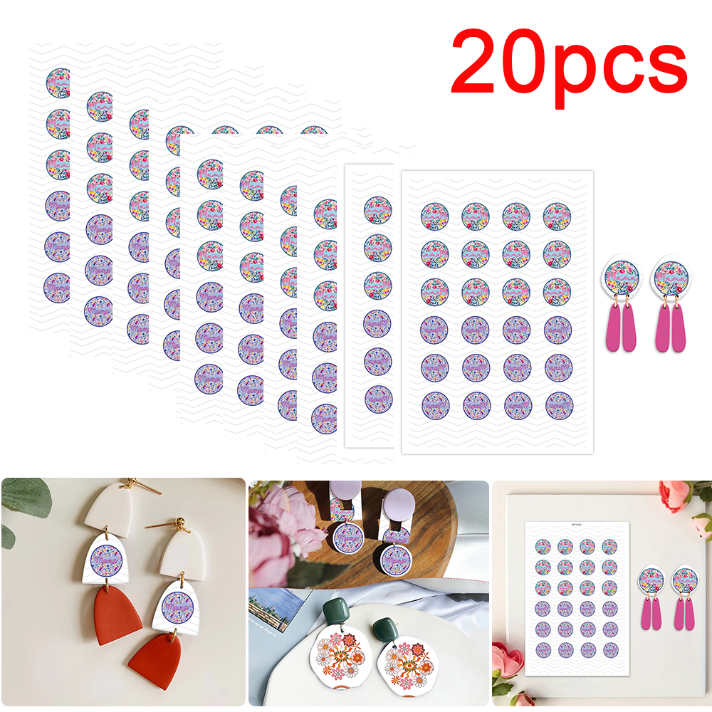 Jewelry & Watches Bench - 20pcs/set Mother's Day/Mama Pattern Polymer Clay