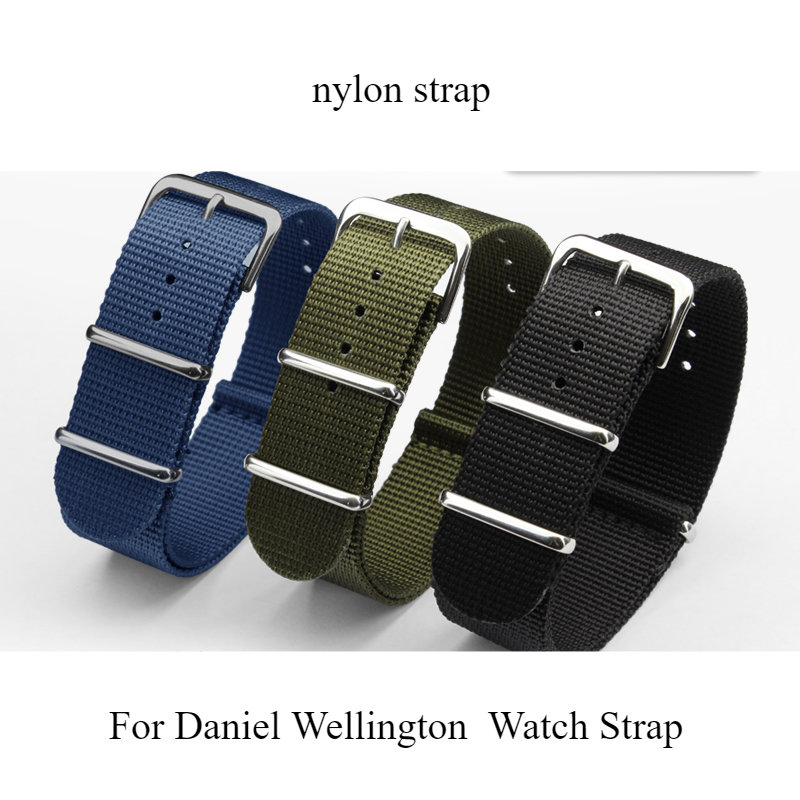 Daniel Wellington Watches & Jewelry Online Store - Soft Smooth Nylon Watchbands for Daniel