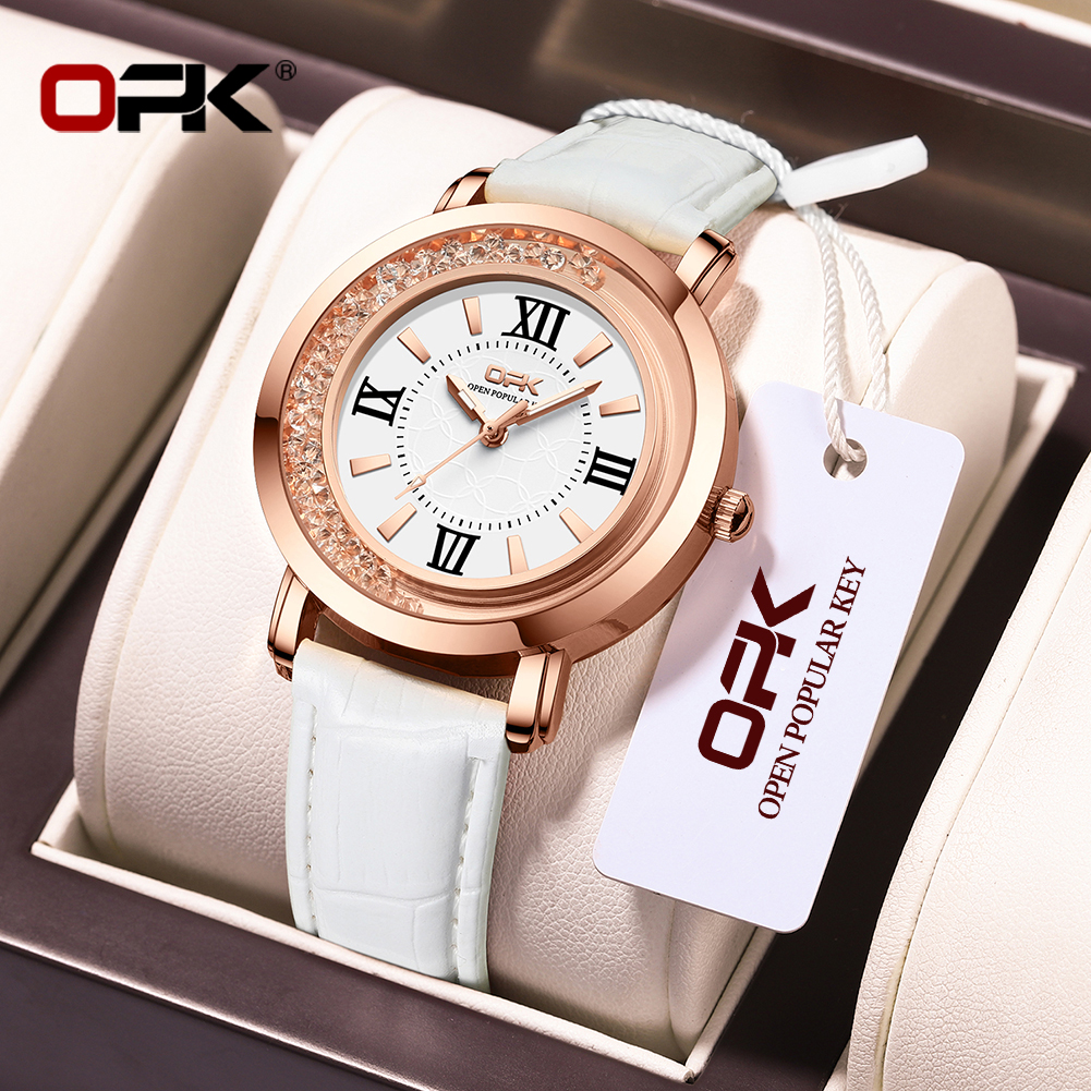 Jewelry Diamond Watches - OPK 8611 Womens Watch Simple Fashion