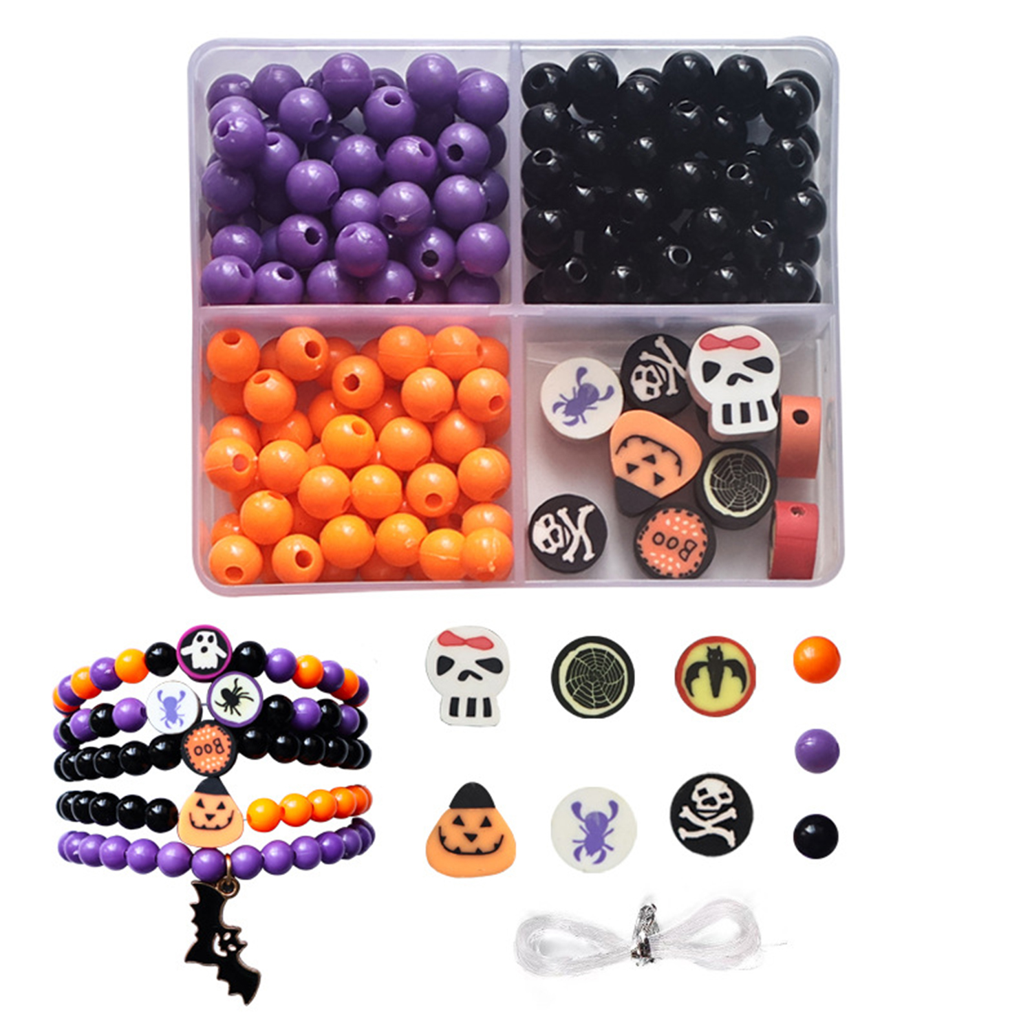 Fine Jewelry & Watches Photos - Halloween 4 grid beading set, DIY