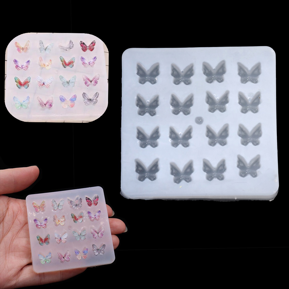 Butterfly Pendant Necklace - Small Butterfly Shape Epoxy Resin Mold