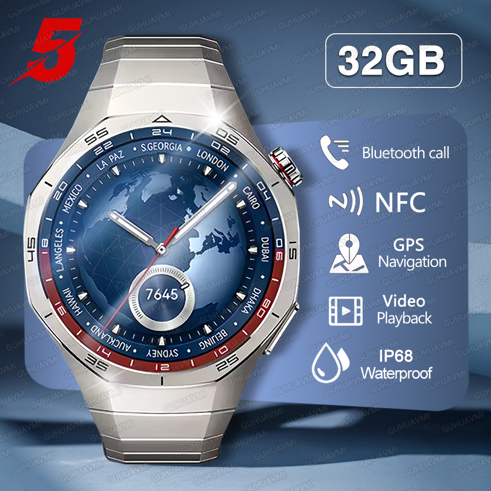 Italian Jewelry Watches - 2026 New Watch 5 Pro GPS