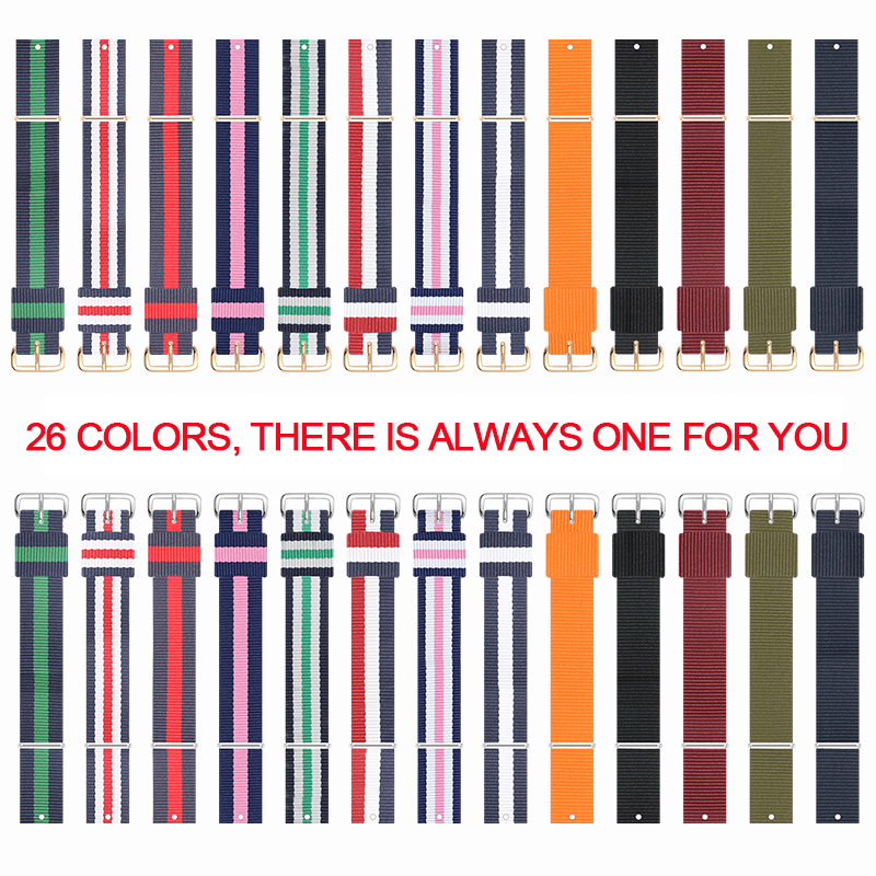 Watch Strap for dw Nylon Strap – Daniel Wellington Watches & Jewelry Online Store recenzja i cena
