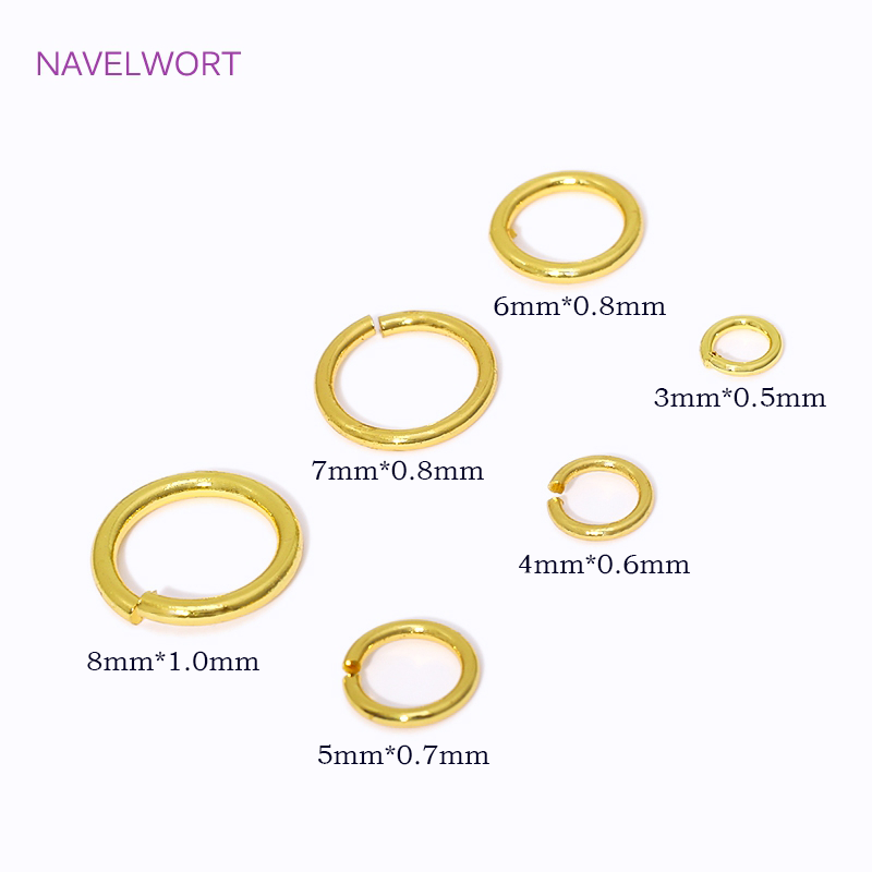 14K/18K Gold Plated Split Ring – Gold Plated Ring recenzja i cena