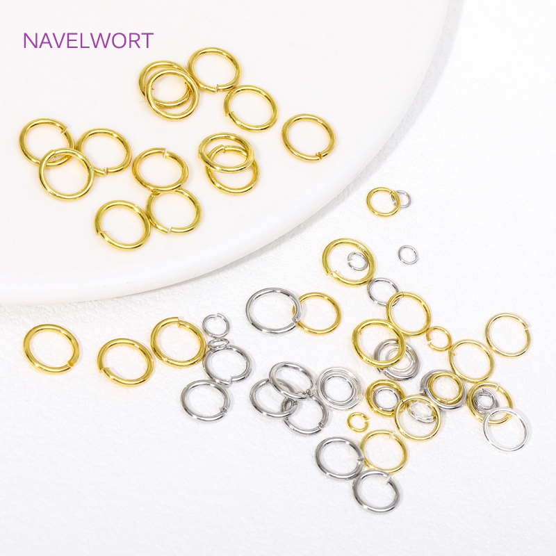 14K/18K Gold Plated Split Ring – Gold Plated Ring recenzja i cena