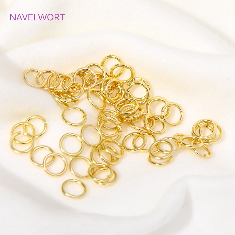 14K/18K Gold Plated Split Ring – Gold Plated Ring recenzja i cena