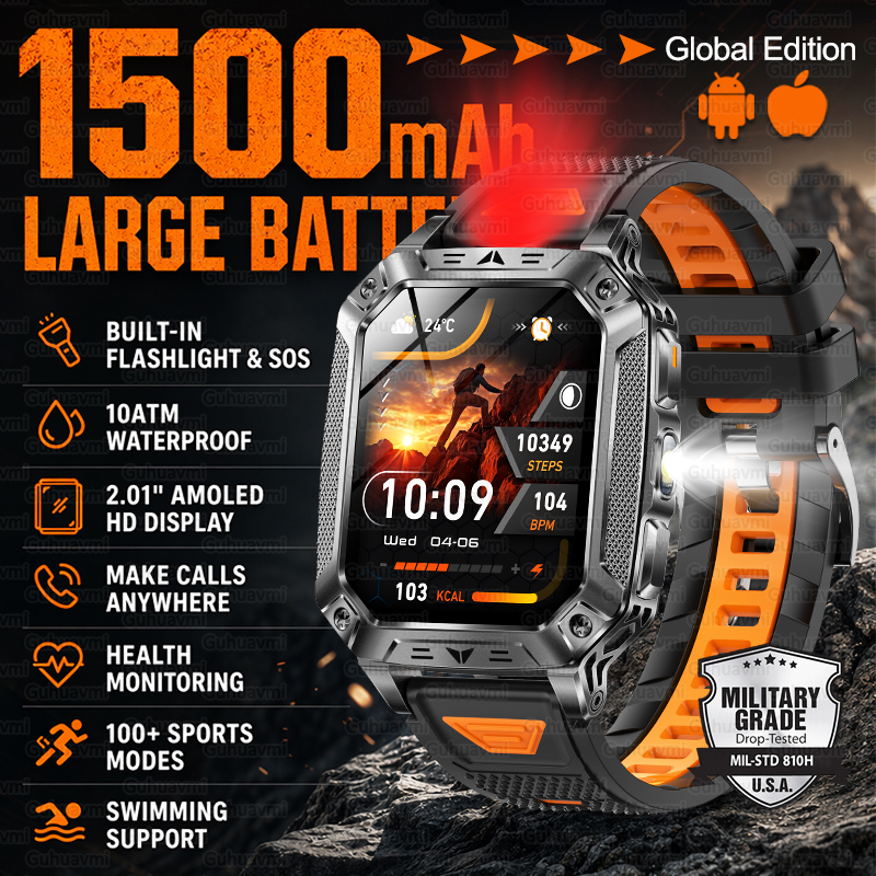 New 1500mAh Military Outdoor S – Italian Jewelry Watches recenzja i cena