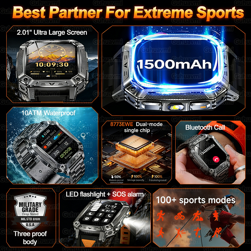 New 1500mAh Military Outdoor S – Italian Jewelry Watches recenzja i cena