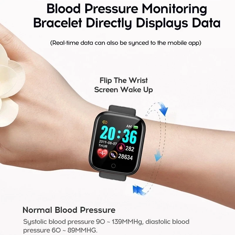 Smart Watch Men Women Wristwat – Italian Jewelry Watches recenzja i cena
