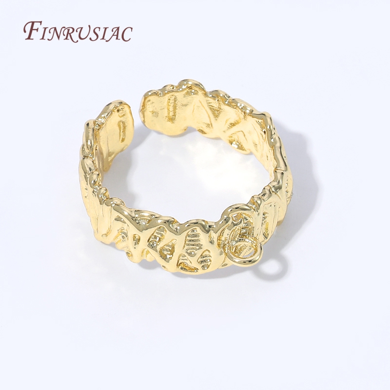 18K Gold Plated Open Adjustabl – Gold Plated Ring recenzja i cena