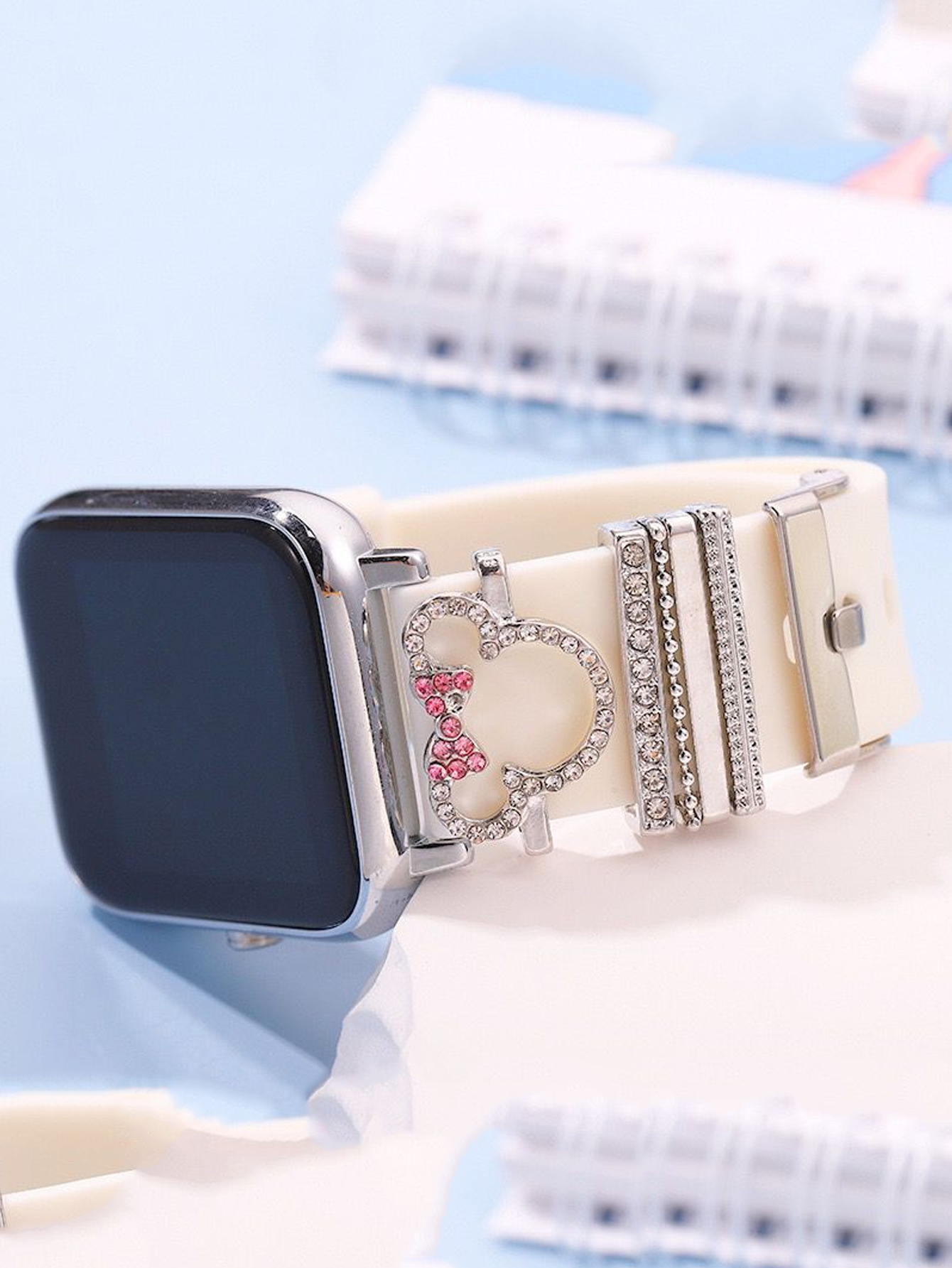 5pcs Metal Charm Decorative Ri – Jewelry Diamond Watches recenzja i cena