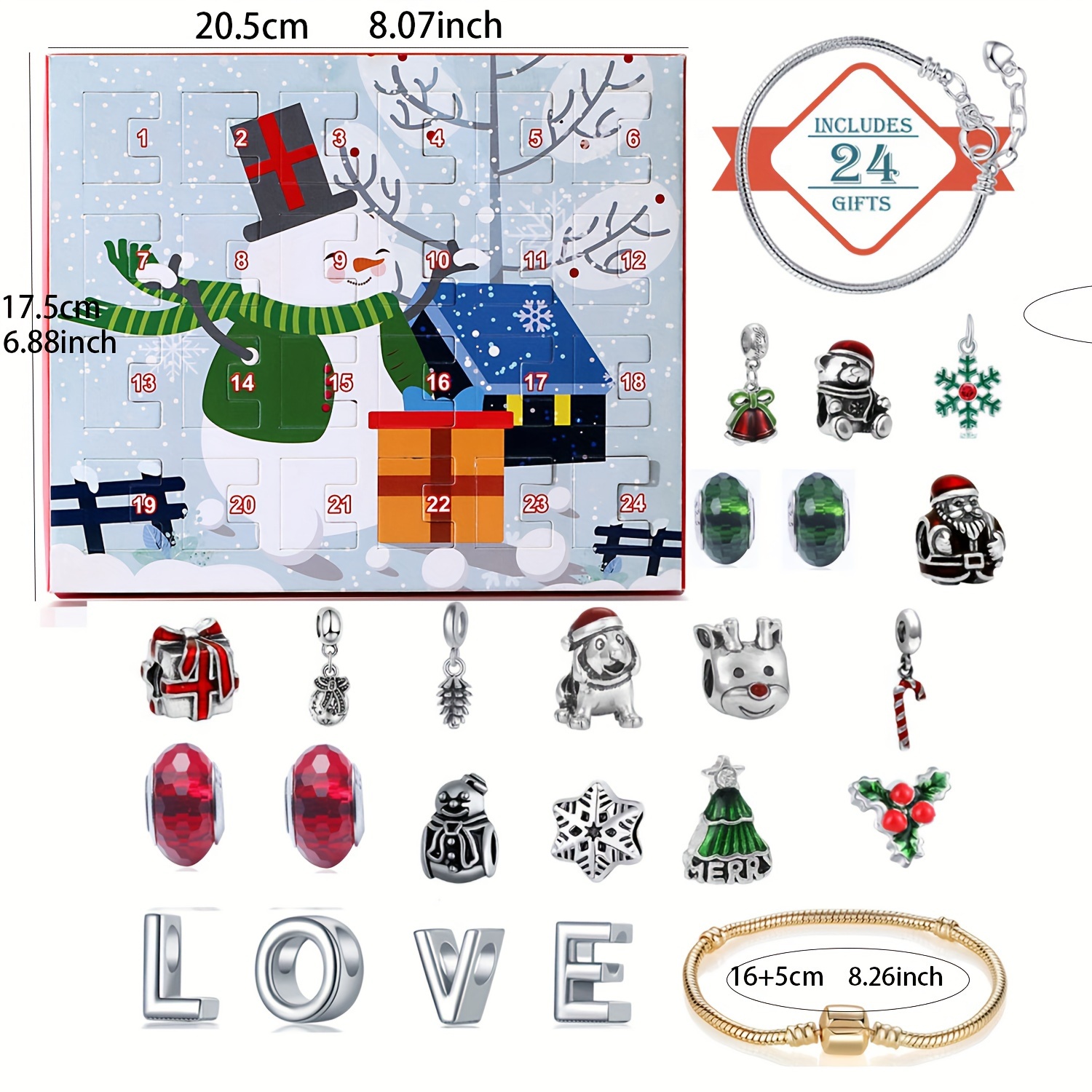 Snowman Christmas Advent Calen – Fine Jewelry & Watches Photos recenzja i cena