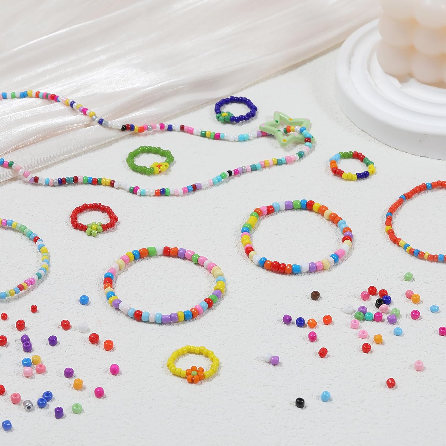 28 colors of 3mm seed beads, 7 – Fine Jewelry & Watches Photos recenzja i cena