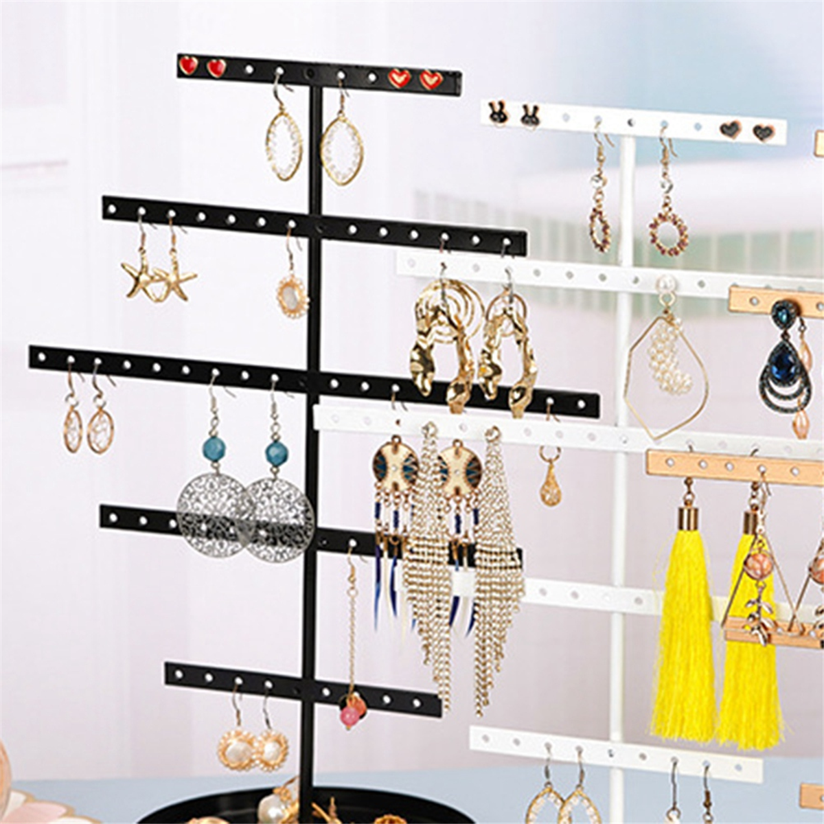 ABQR Black 3-Layer Simple Earr – Jewelry & Watches Bench recenzja i cena