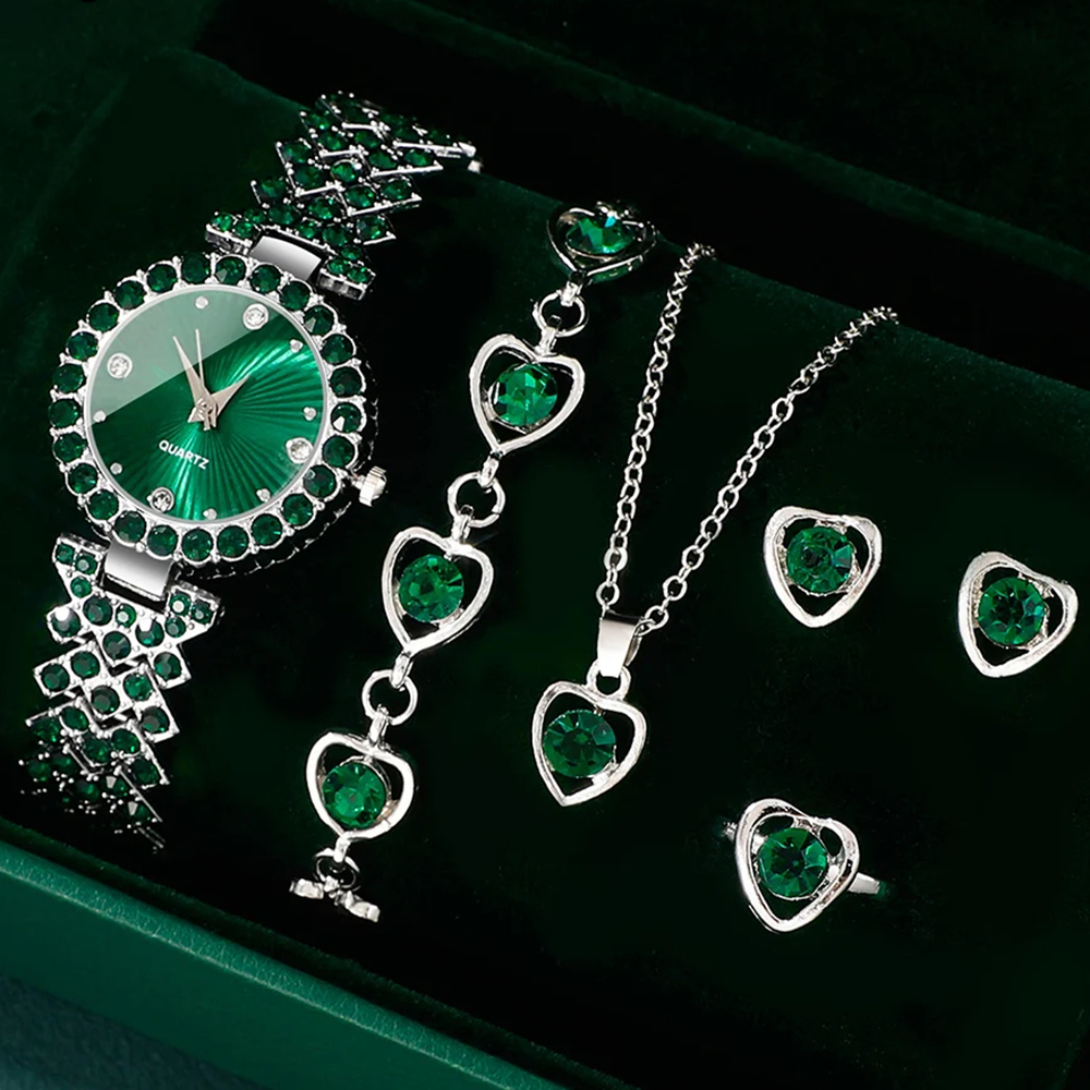 Women Fashion Watches Heart Rh – Mystery Jewelry Jar Watches recenzja i cena