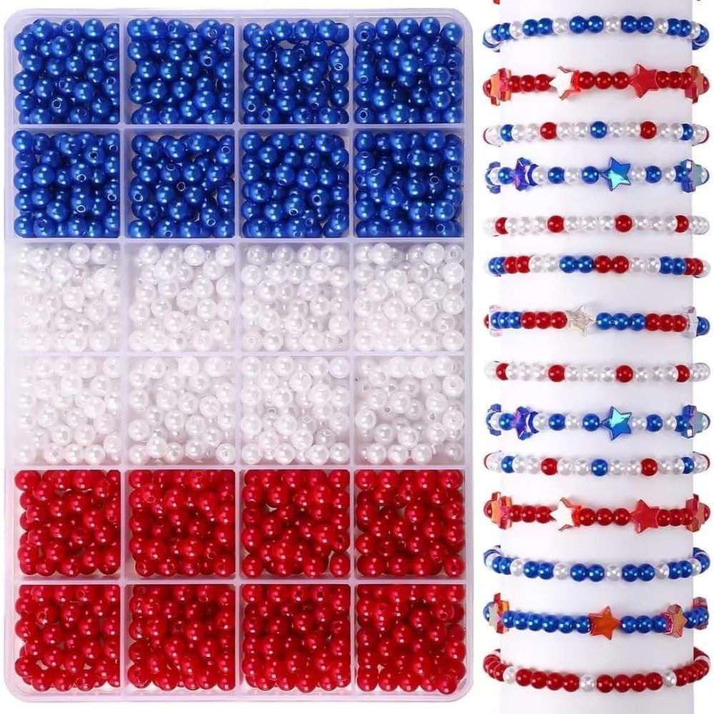 1205pcs 6mm， Red, white, and b – Fine Jewelry & Watches Photos recenzja i cena