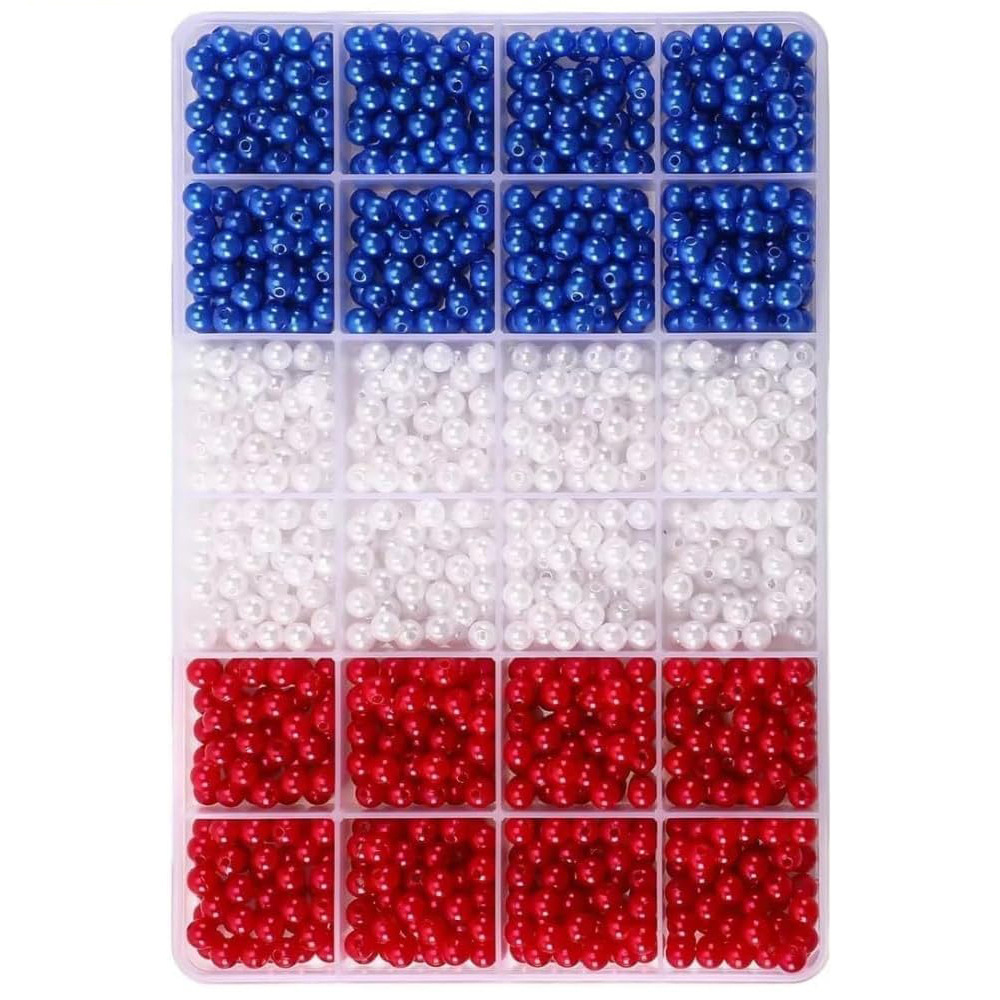 1205pcs 6mm， Red, white, and b – Fine Jewelry & Watches Photos recenzja i cena
