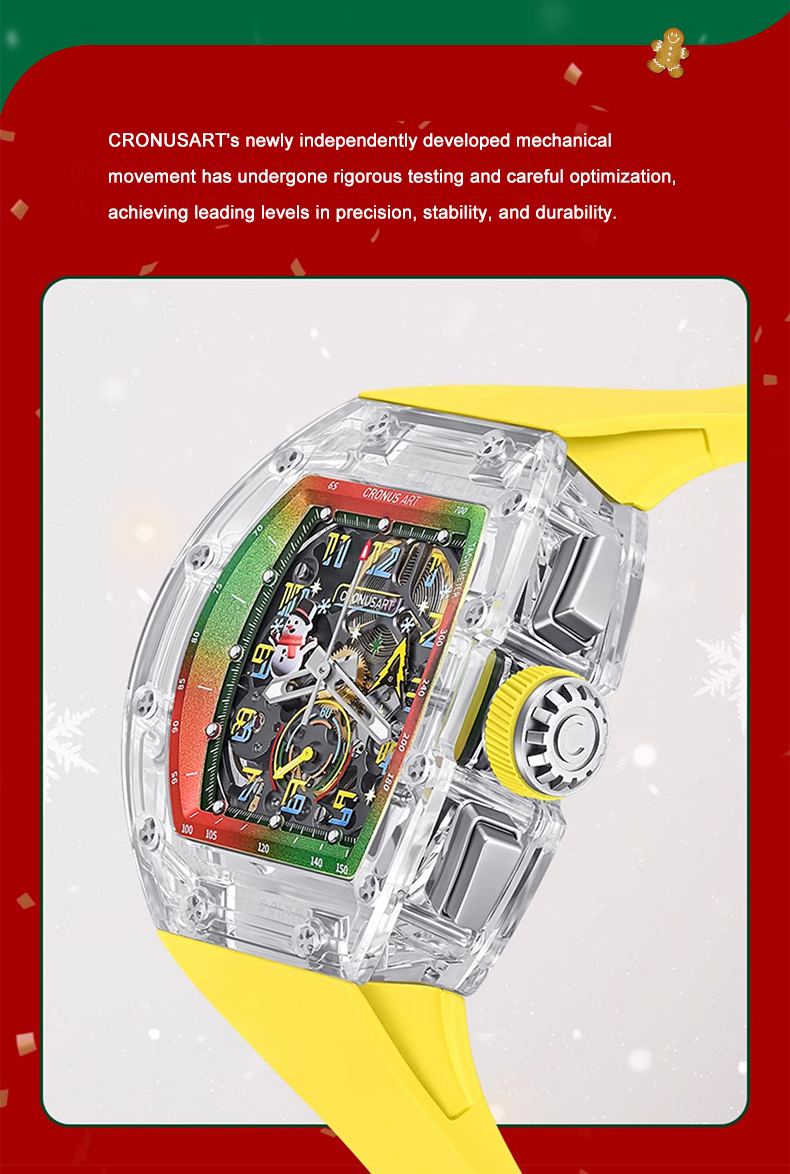 CRONUSART Men Chronograph Watc – Stones Watches & Jewelry In Sweden Ab recenzja i cena