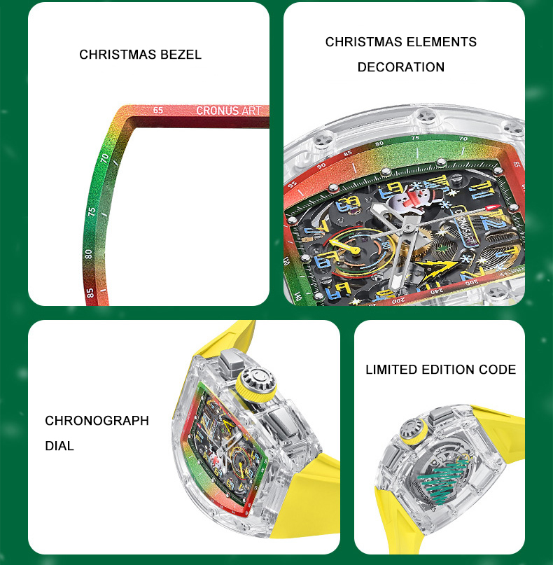 CRONUSART Men Chronograph Watc – Stones Watches & Jewelry In Sweden Ab recenzja i cena