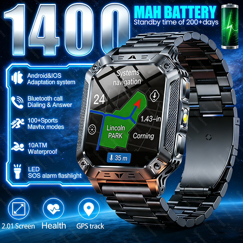 2026 Military 1400mAh Battery  – Italian Jewelry Watches recenzja i cena