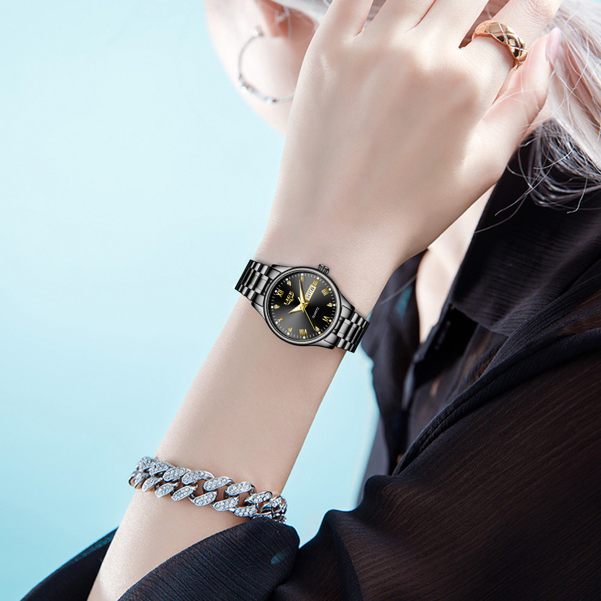 LIGE Top Band Woman Watch Clas – Jewelry Diamond Watches recenzja i cena