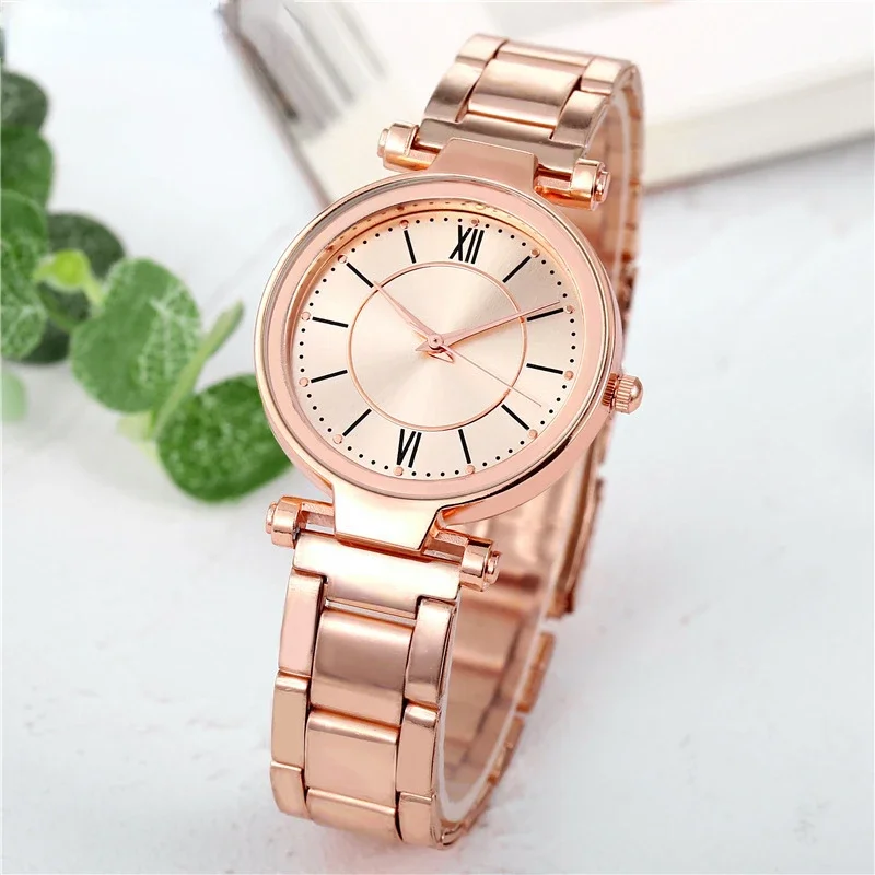 Luxury Rose Gold Stainless Ste – Mystery Jewelry Jar Watches recenzja i cena