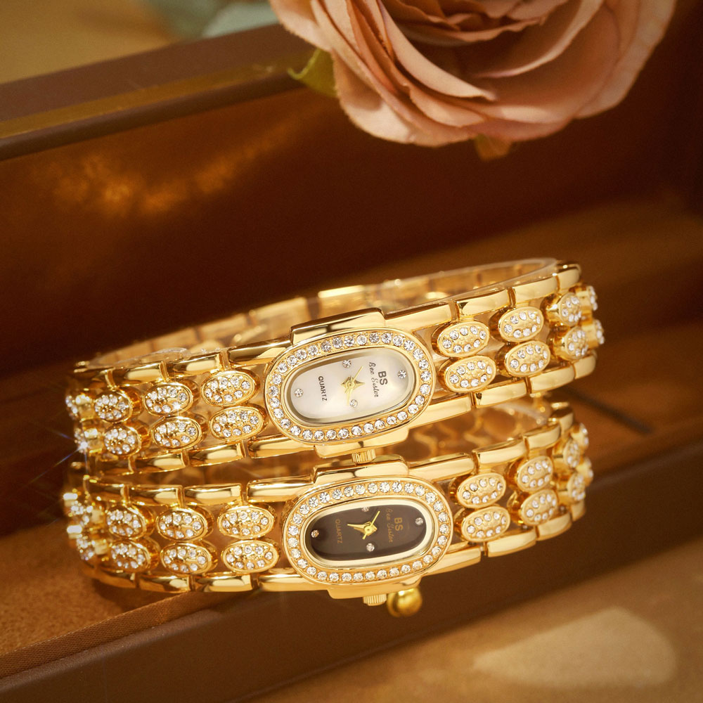 Fashion Watches Gold Bracelet  – Jewelry Diamond Watches recenzja i cena