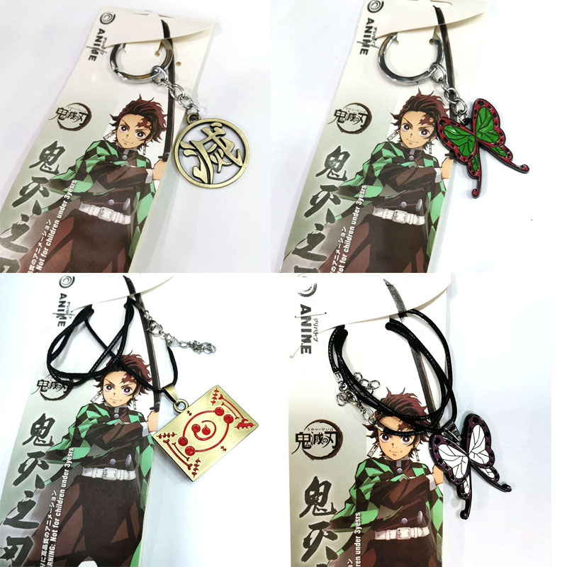 Demon Slayer Anime Pendant Nec – Butterfly Pendant Necklace recenzja i cena