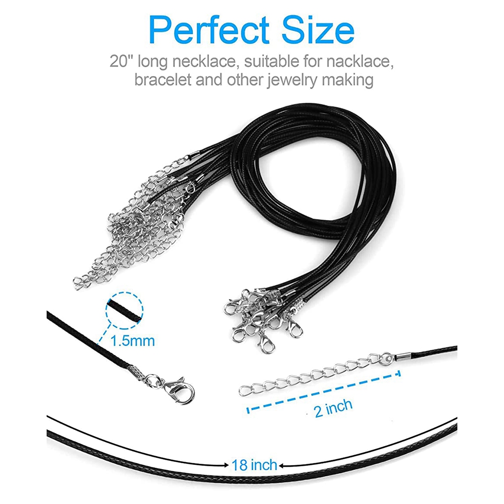 ABQR 24PCS Cord Necklace, 20 i – Jewelry & Watches Bench recenzja i cena