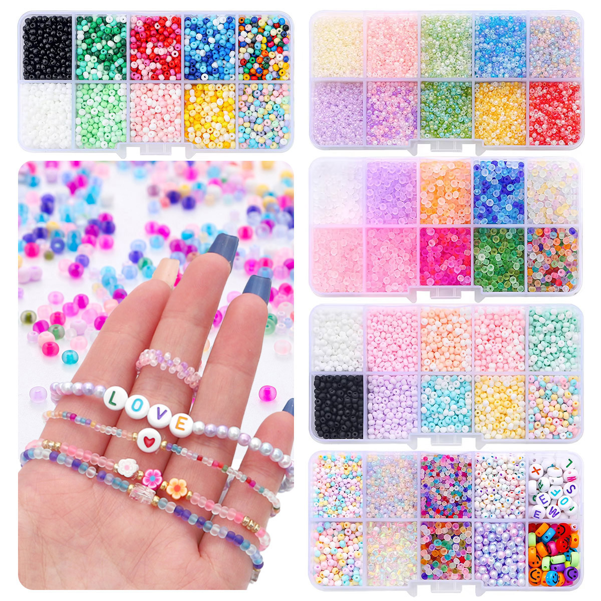 2mm 3mm Glass Seed Beads Kit w – Fine Jewelry & Watches Photos recenzja i cena