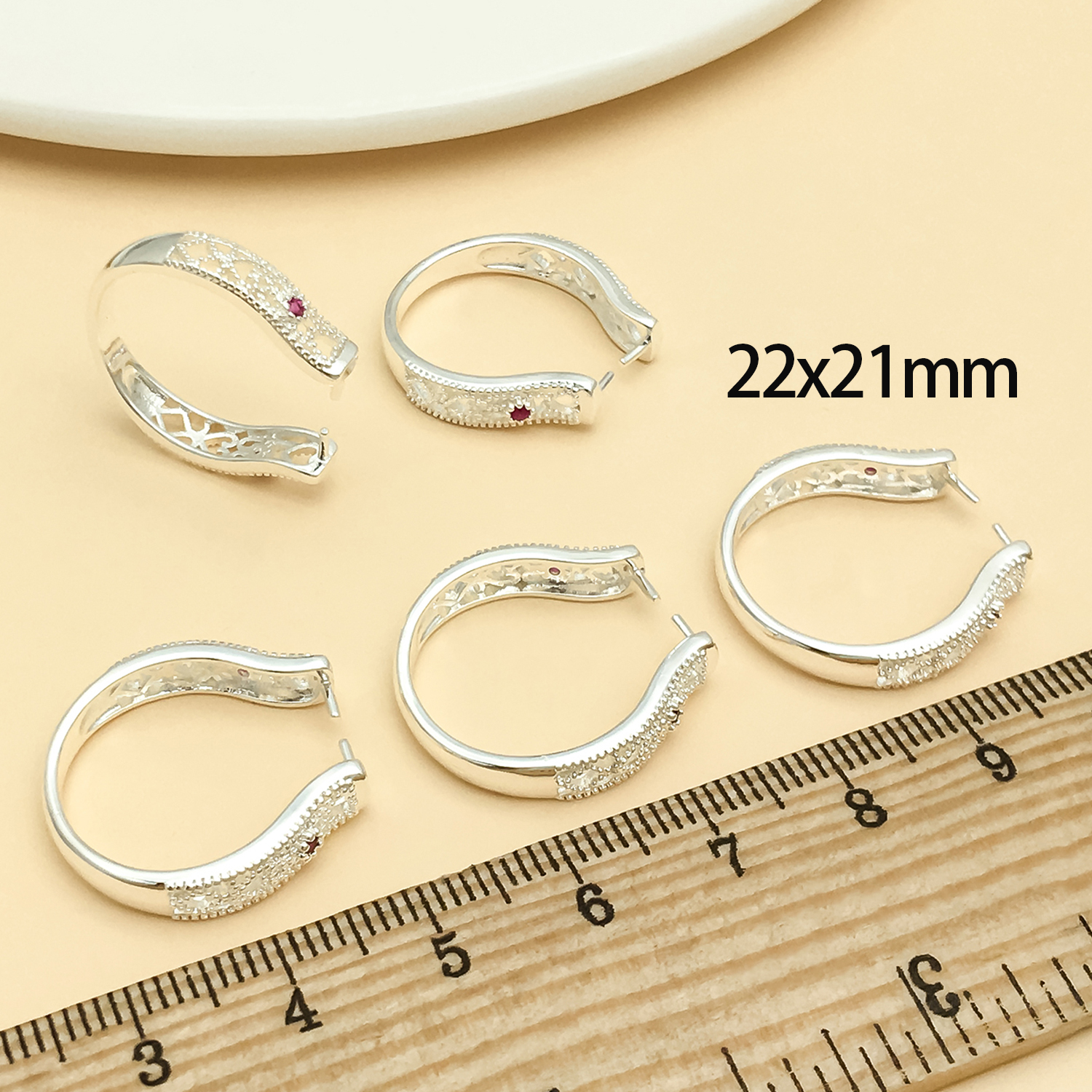 5pcs 18k gold-plated copper th – Gold Plated Ring recenzja i cena
