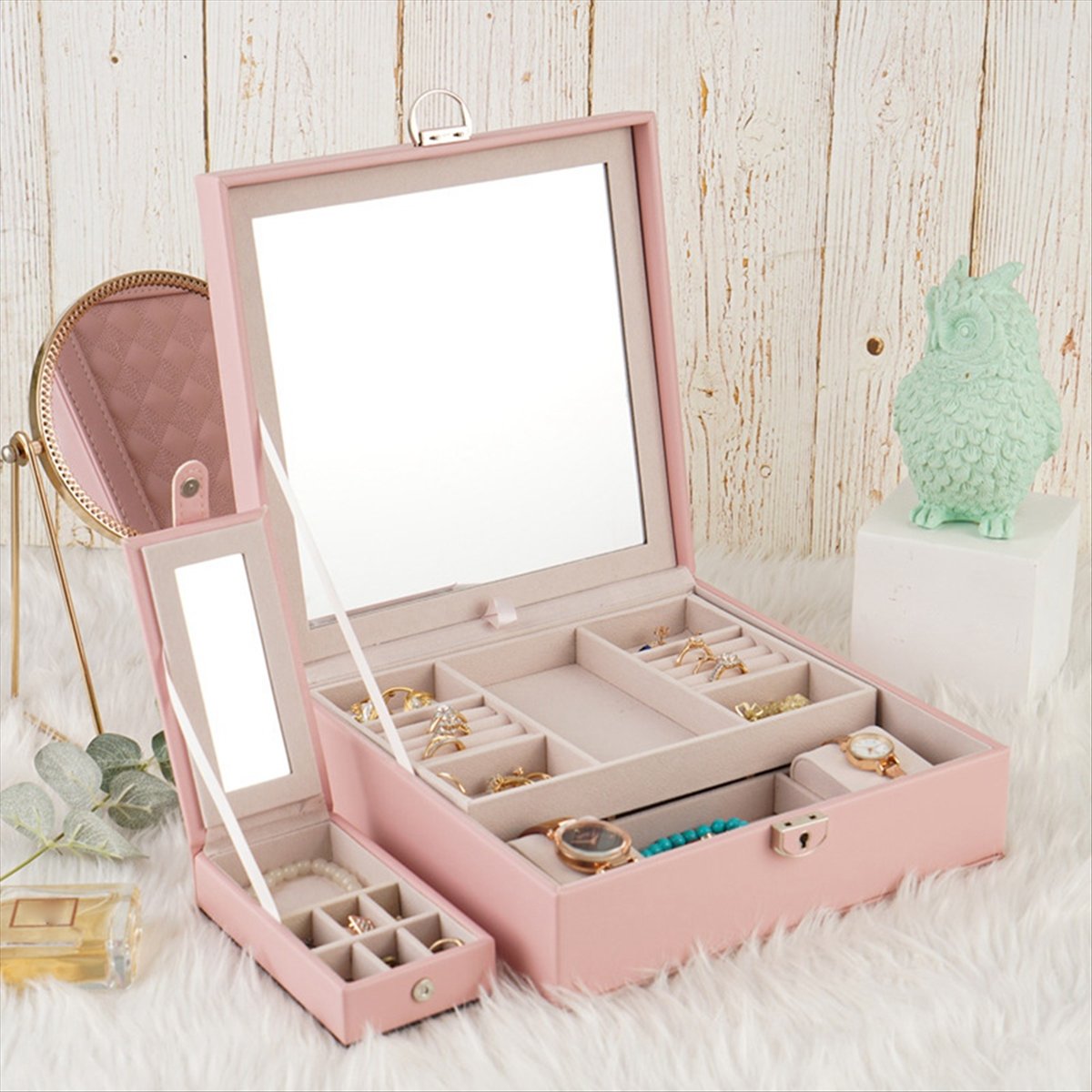 ABQR Girly Pink Jewelry Box Je – Jewelry & Watches Bench recenzja i cena