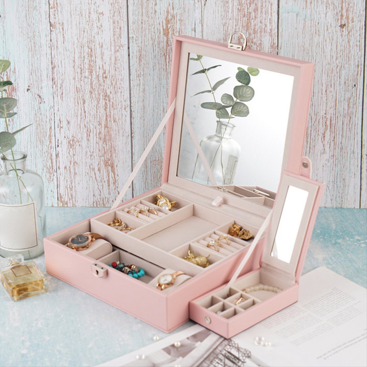 ABQR Girly Pink Jewelry Box Je – Jewelry & Watches Bench recenzja i cena