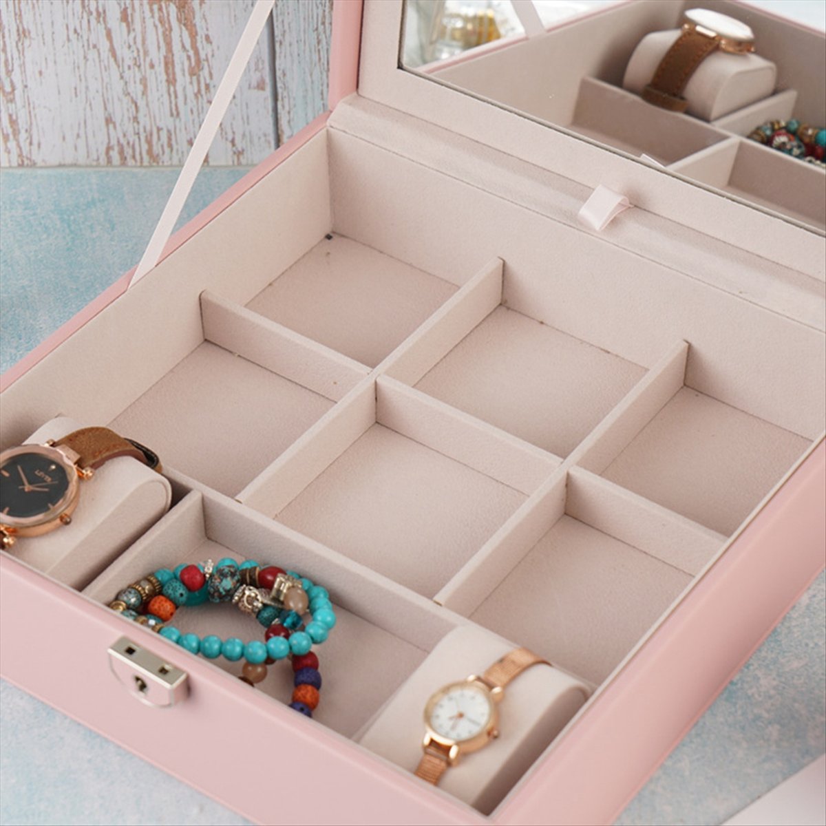 ABQR Girly Pink Jewelry Box Je – Jewelry & Watches Bench recenzja i cena