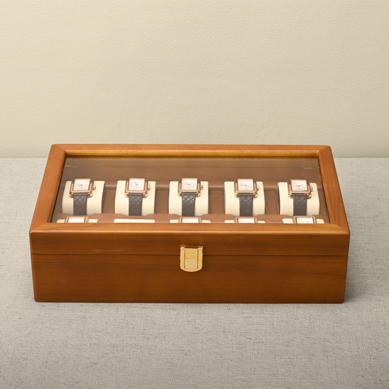 Oirlv 10 Grids Watch Box Woode – Mystery Jewelry Jar Watches recenzja i cena
