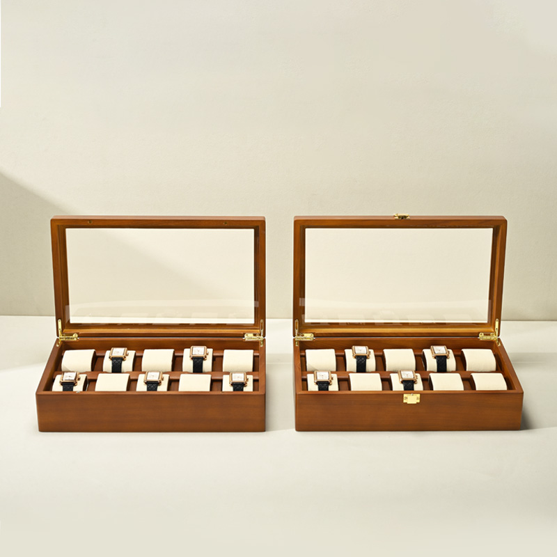 Oirlv 10 Grids Watch Box Woode – Mystery Jewelry Jar Watches recenzja i cena