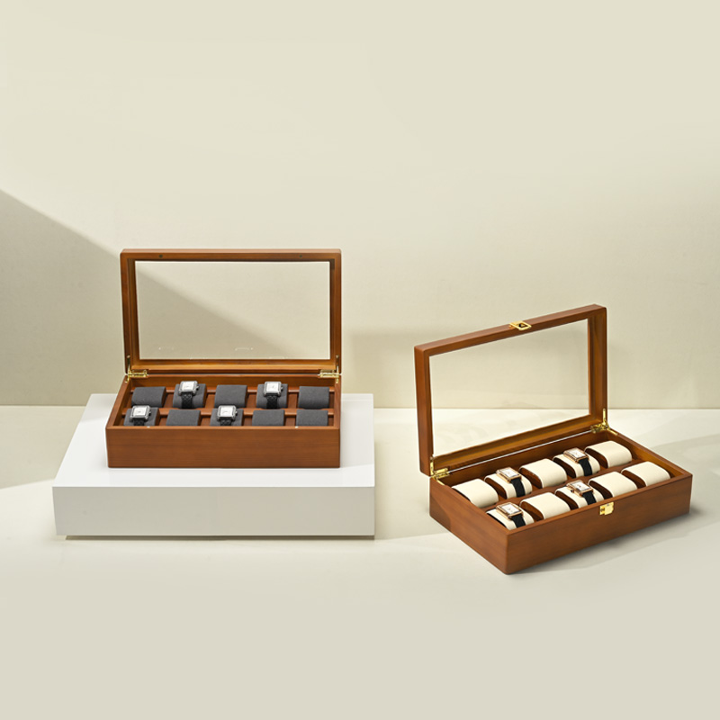 Oirlv 10 Grids Watch Box Woode – Mystery Jewelry Jar Watches recenzja i cena
