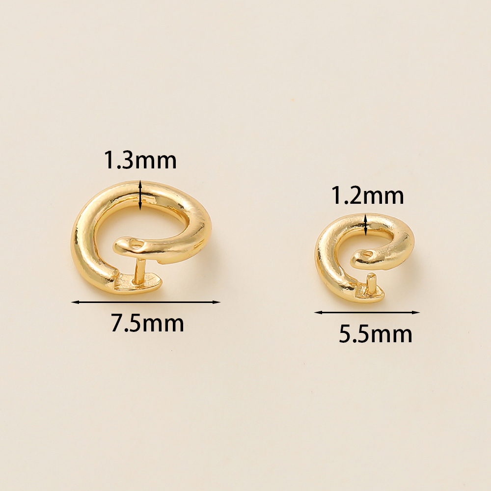 10Pcs 14/18K Gold Plated Brass – Gold Plated Ring recenzja i cena