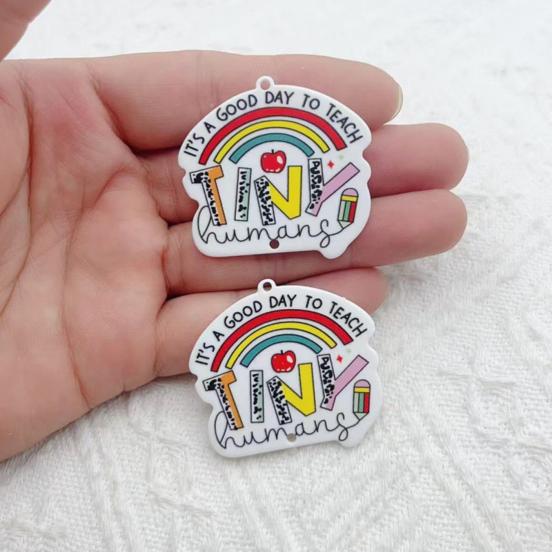 10pcs Teacher's Day Acrylic Do – Jewelry & Watches Bench recenzja i cena