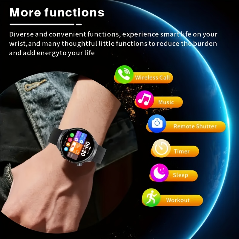 Smartwatch,1.5-inch Touch Scre – Italian Jewelry Watches recenzja i cena