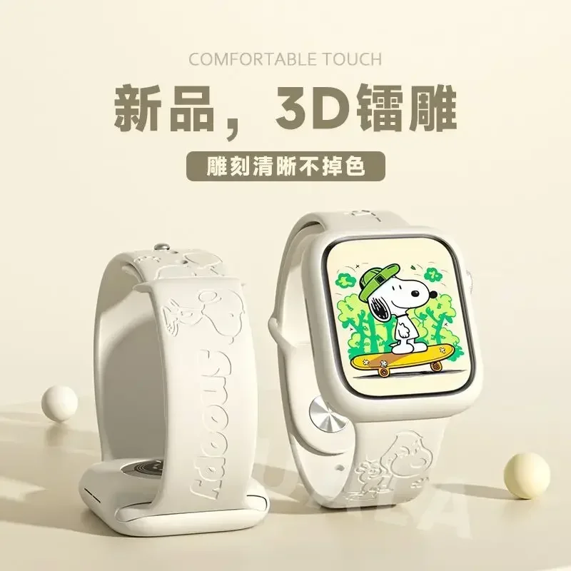 Snoopy iwatch8 watch with appl – Jewelry Bracelet Watches recenzja i cena