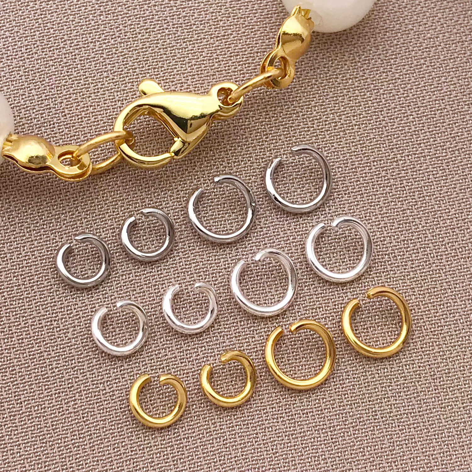 200pcs 4/5mm 18K Gold Plated S – Gold Plated Ring recenzja i cena