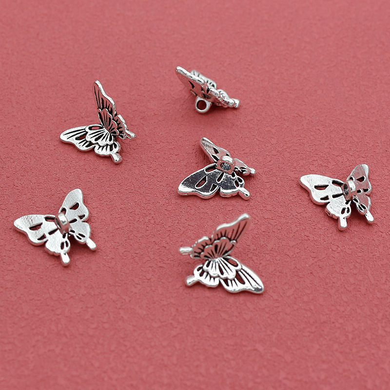 10PCS Silver Butterfly Accesso – Butterfly Pendant Necklace recenzja i cena