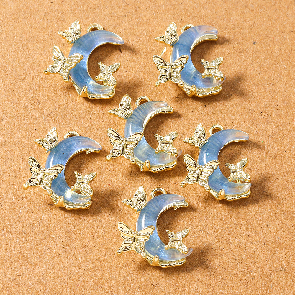 5pcs Delicate Butterfly Crysta – Butterfly Pendant Necklace recenzja i cena