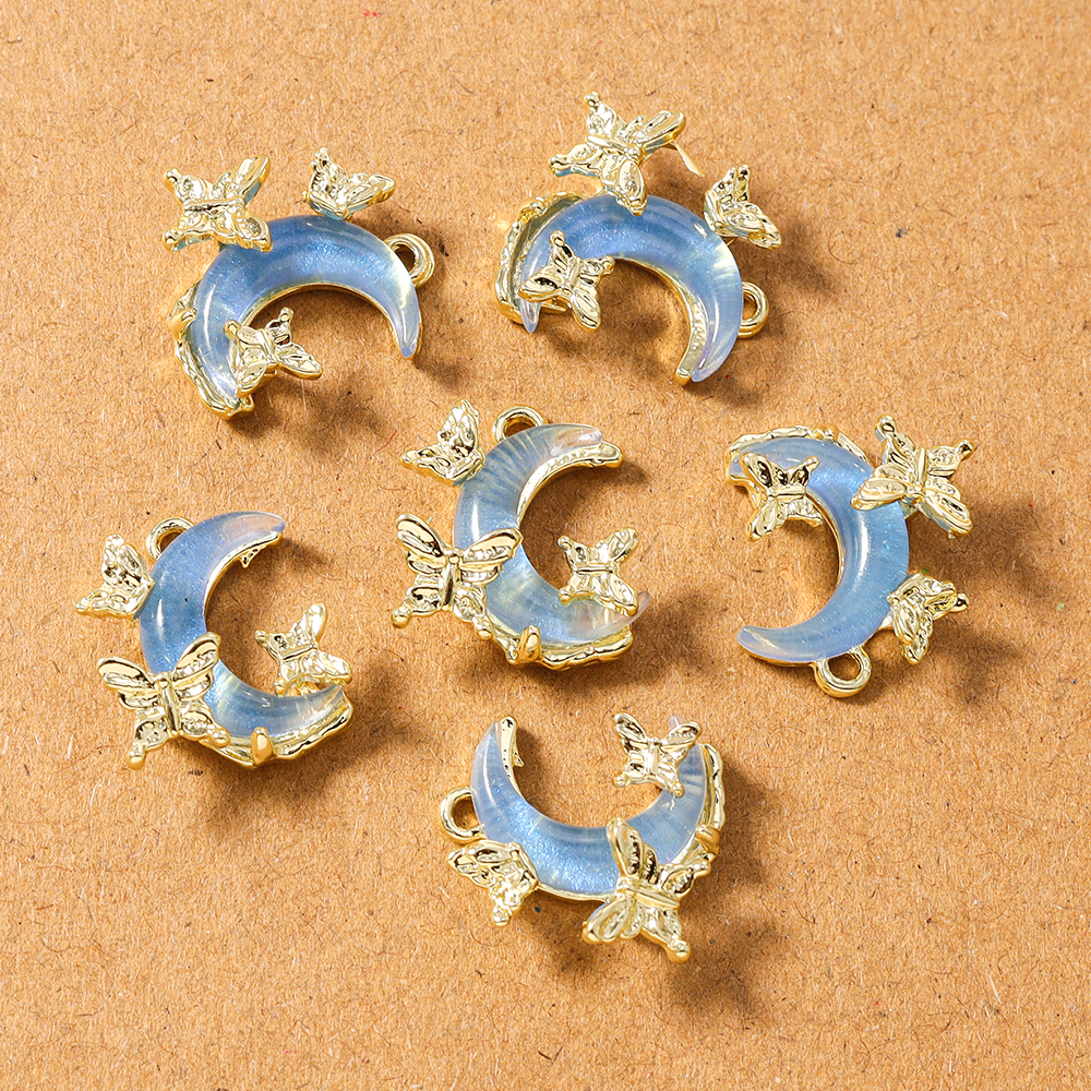 5pcs Delicate Butterfly Crysta – Butterfly Pendant Necklace recenzja i cena