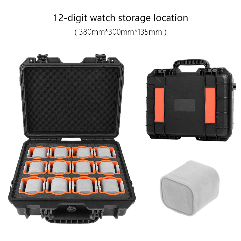 Black Men Watch Storage Box Ca – Jewelry And Watches Exhibition recenzja i cena