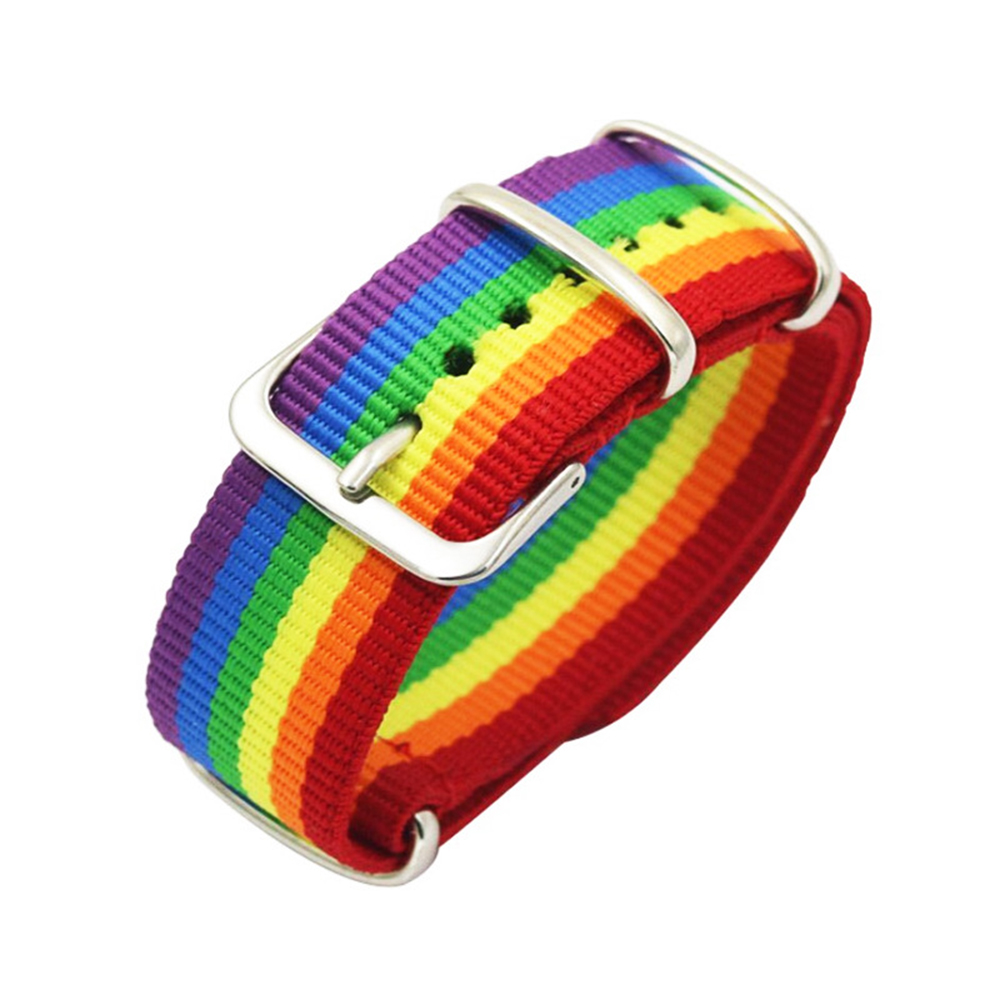 Hot Nylon Rainbow Bracelet for – Mystery Jewelry Jar Watches recenzja i cena