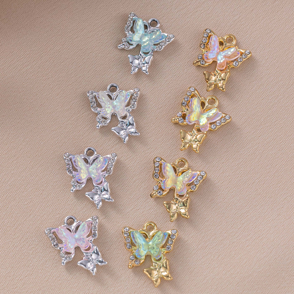 10pcs/Lot Animal Charms Butter – Butterfly Pendant Necklace recenzja i cena