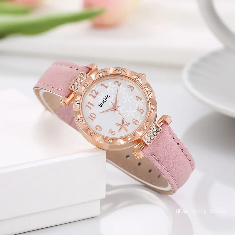 Fashion Flowers Dial Women's Q – Stones Watches & Jewelry In Sweden Ab recenzja i cena